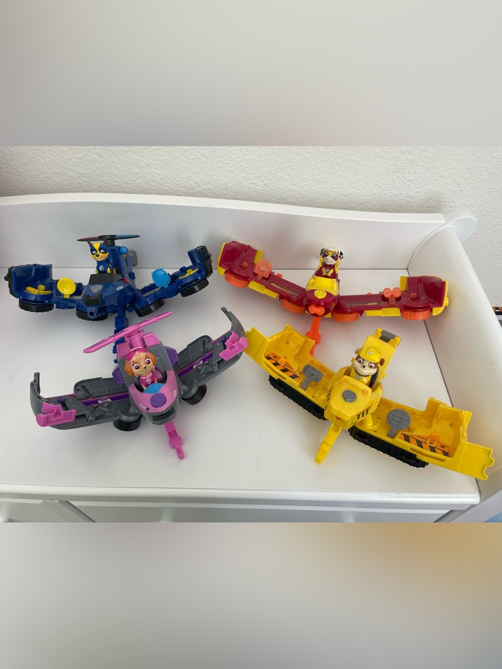 Paw Patrol Flip and Fly Chase, Skye, Rubble and Marshall Set
